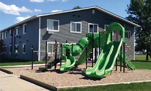 Prairie Rose Apartments, in Red Lake Falls, Minn., is a 16-unit Section 515 apartment property preserved with funding from USDA Rural Development, lowincome
