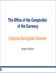 Enterprise Risk Appetite Statement Cover Image