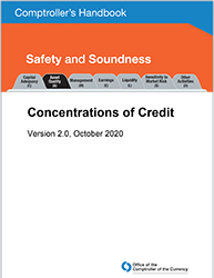 Comptroller's Handbook: Concentrations of Credit Cover Image