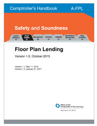 Comptroller's Handbook: Floor Plan Lending Cover Image