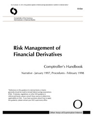 Comptroller's Handbook: Risk Management of Financial Derivatives Cover Image