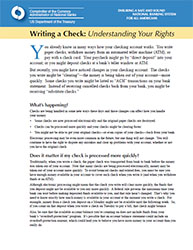 Writing a Check: Understanding Your Rights Cover Image