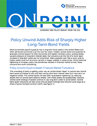 Policy Unwind Adds Risk of Sharply Higher Long-Term Bond Yields