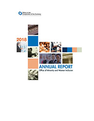 2018 Office of Minority and Women Inclusion (OMWI) Annual Report Cover Image